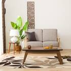 2人掛け布張りソファ(マイスBE/LBR) 2枚目画像