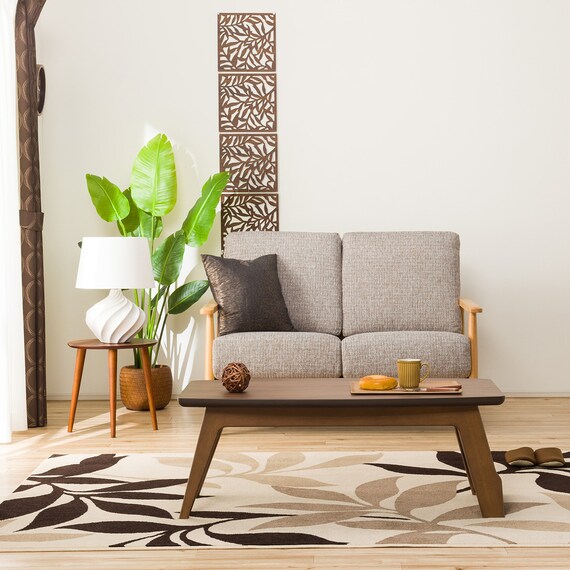 2人掛け布張りソファ(マイスBE/LBR) 2枚目画像