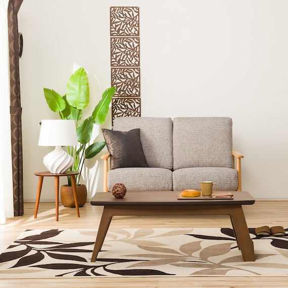 2人掛け布張りソファ(マイスBE/LBR) 2枚目画像