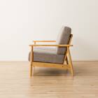 2人掛け布張りソファ(マイスBE/LBR) 13枚目画像