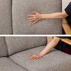 2人掛け布張りソファ(マイスBE/LBR) 19枚目画像