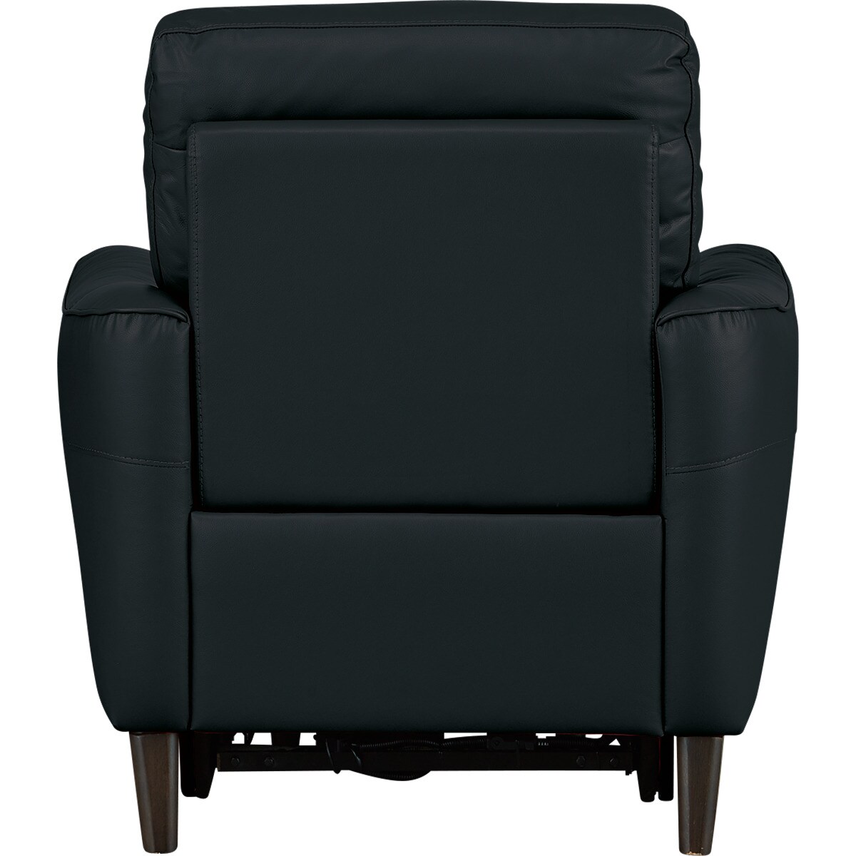 1人掛けソファ 厚革(一部合成皮革)タイプ (アネーロ NV BK) | ニトリ