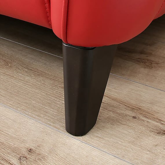 3人掛けソファ 本革(一部合成皮革)タイプ (アネーロ NB RE) 12枚目画像