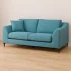 布張り2人掛けワイドソファ(NポケットA15 DR-TBL) 7枚目画像