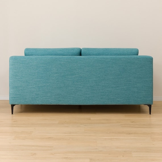 布張り2人掛けワイドソファ(NポケットA15 DR-TBL) 10枚目画像