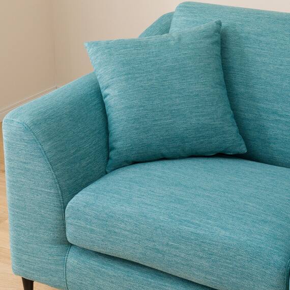 布張り2人掛けワイドソファ(NポケットA15 DR-TBL) 14枚目画像