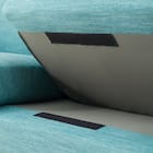 布張り2人掛けワイドソファ(NポケットA15 DR-TBL) 16枚目画像