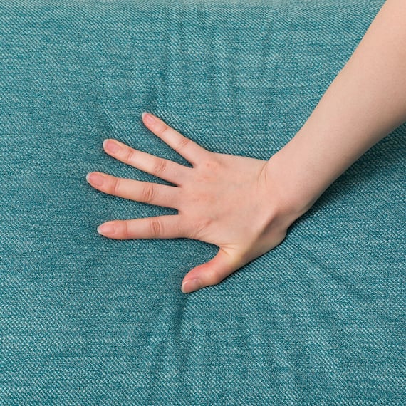 布張り2人掛けワイドソファ(NポケットA15 DR-TBL) 18枚目画像