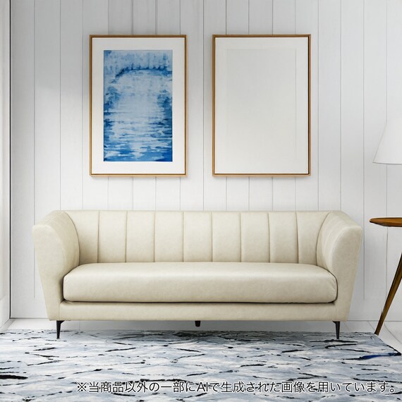 3人掛け布張りソファ(US01 KNーGY) 1枚目画像