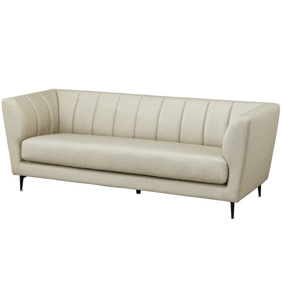 3人掛け布張りソファ(US01 KNーGY) 2枚目画像