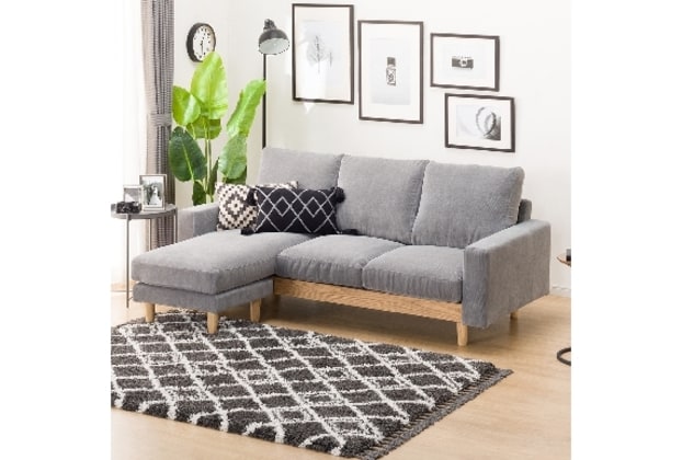 ニトリ ワイドソファ 2.5人掛け アウロス グレー 引っ越しにより9月末