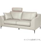 【A15専用】ヘッドレスト本革(一部合成皮革)タイプ(A15 LGY) 3枚目画像