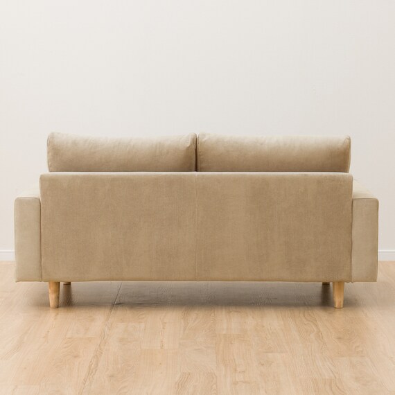 2.5人掛けワイドソファ 布張りタイプ (アウロス4 BE) 11枚目画像