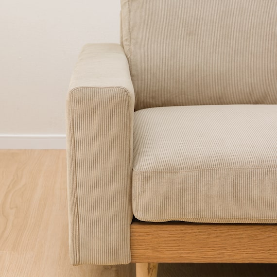 2.5人掛けワイドソファ 布張りタイプ (アウロス4 BE) 14枚目画像