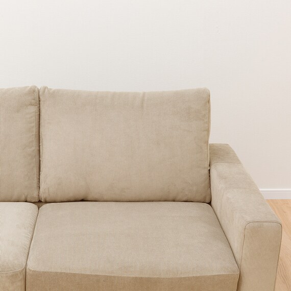 2.5人掛けワイドソファ 布張りタイプ (アウロス4 BE) 16枚目画像