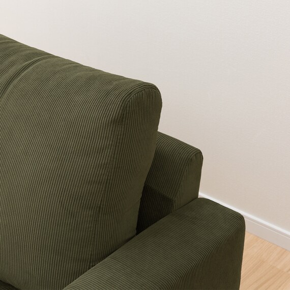 2.5人掛けワイドソファ 布張りタイプ (アウロス4 DGR) 17枚目画像