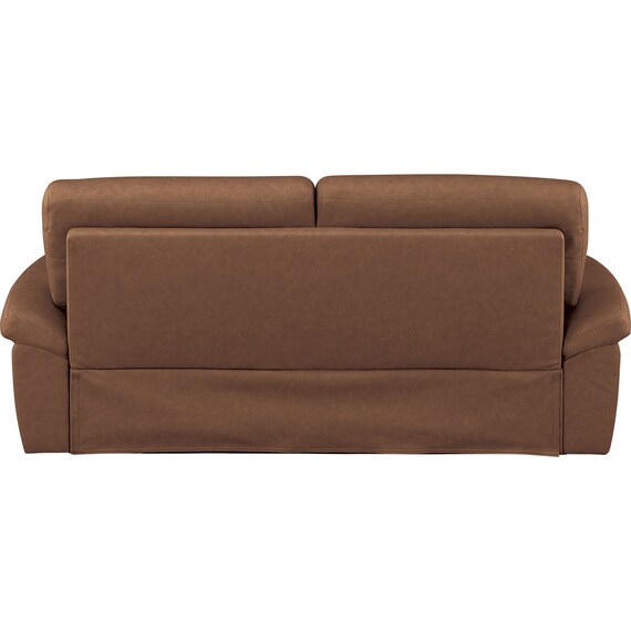 3人掛けソファ PUコーティングタイプ (NポケットA12 H-LO KN-BR) 4枚目画像