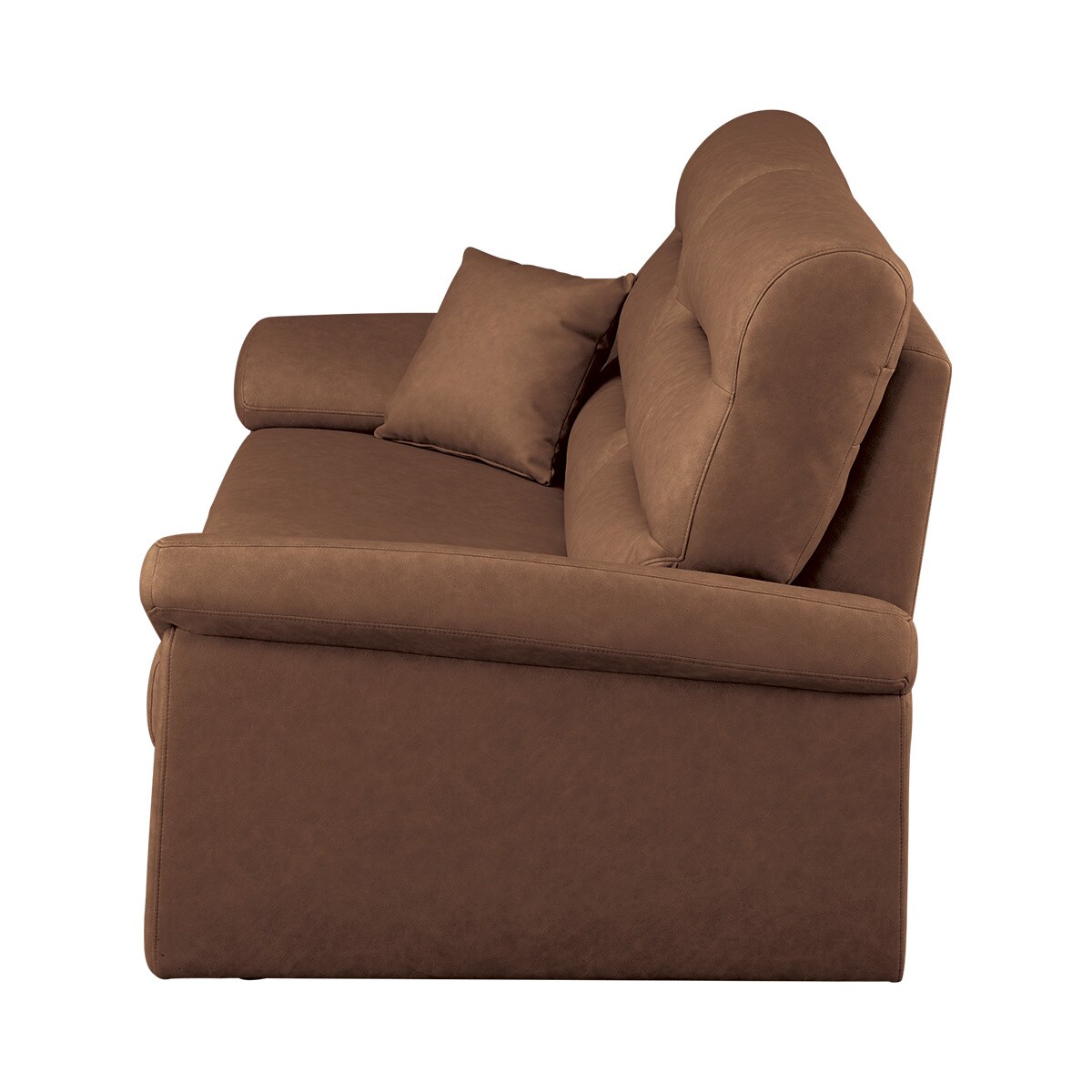 2人掛けソファ PUコーティングタイプ (NポケットA12 H-LO KN-BR