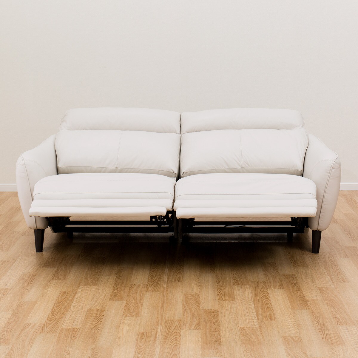 3人掛け両電動リクライニングソファ 本革(一部合成皮革)タイプ