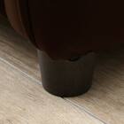 3人掛け両電動リクライニングソファ 本革(一部合成皮革)タイプ (ジャファー スタンダードタイプ NB DBR) 9枚目画像