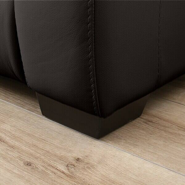 3人掛け左電動リクライニングソファ 本革(一部合成皮革)タイプ