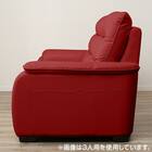 2人掛け右電動リクライニングソファ 本革(一部合成皮革)タイプ (クローナ スタンダードタイプ NB RE) 5枚目画像