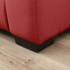 2人掛け右電動リクライニングソファ 本革(一部合成皮革)タイプ (クローナ スタンダードタイプ NB RE) 8枚目画像