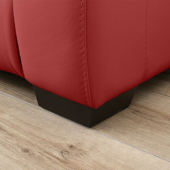 2人掛け右電動リクライニングソファ 本革(一部合成皮革)タイプ (クローナ スタンダードタイプ NB RE) 8枚目画像