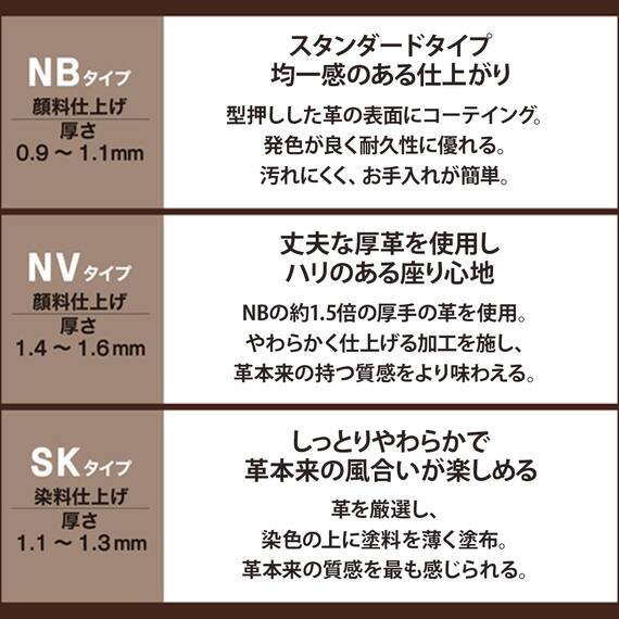 3人掛け両電動リクライニングソファ 厚革(一部合成皮革)タイプ (クローナ NV BK) 9枚目画像