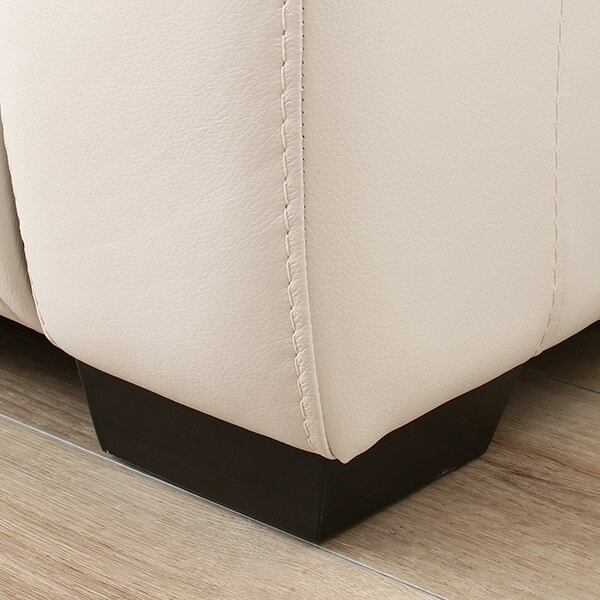 2人掛け両電動リクライニングソファ 厚革(一部合成皮革)タイプ