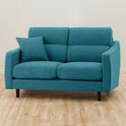 2人掛け布張りソファ(NポケットA4R DR-TBL/脚DBR) 3枚目画像