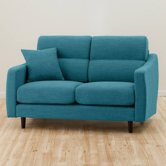 2人掛け布張りソファ(NポケットA4R DR-TBL/脚DBR) 3枚目画像