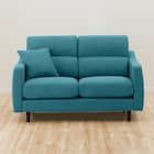 2人掛け布張りソファ(NポケットA4R DR-TBL/脚DBR) 4枚目画像