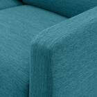 2人掛け布張りソファ(NポケットA4R DR-TBL/脚DBR) 7枚目画像