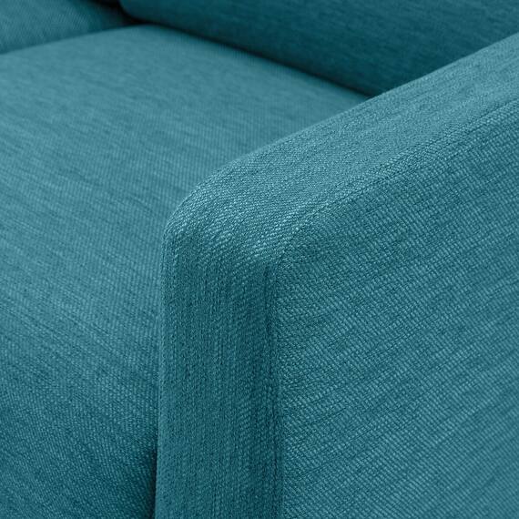 2人掛け布張りソファ(NポケットA4R DR-TBL/脚DBR) 7枚目画像