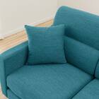 2人掛け布張りソファ(NポケットA4R DR-TBL/脚DBR) 10枚目画像