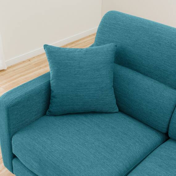 2人掛け布張りソファ(NポケットA4R DR-TBL/脚DBR) 10枚目画像