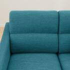 2人掛け布張りソファ(NポケットA4R DR-TBL/脚DBR) 12枚目画像