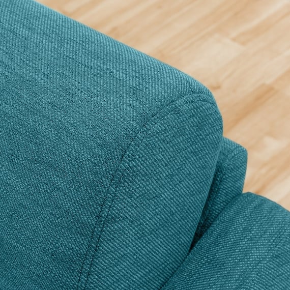 2人掛け布張りソファ(NポケットA4R DR-TBL/脚DBR) 13枚目画像