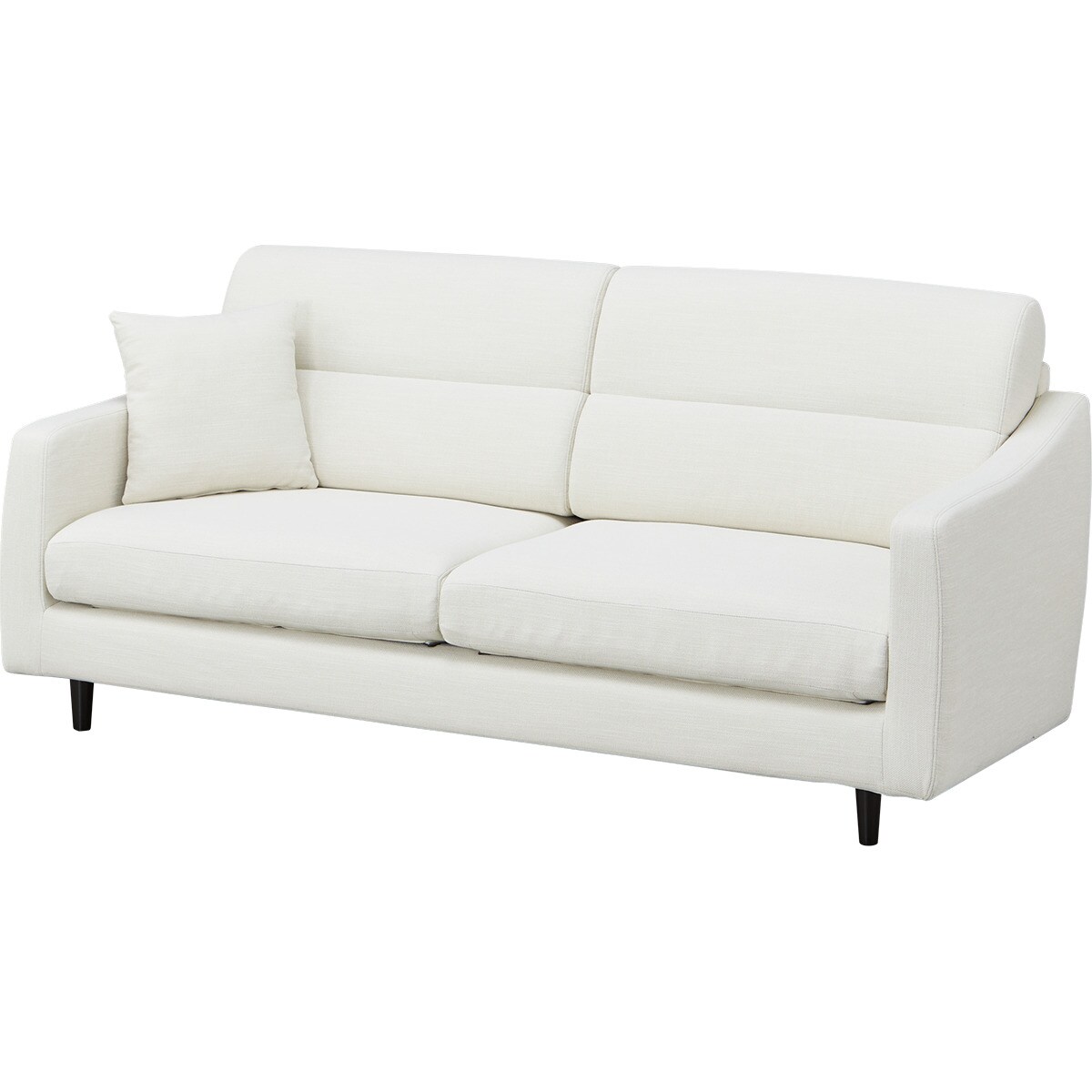 ニトリ　CRISTY AW PVC 3Pソファ　ホワイト ニトリCRISTY AW PVC 3Pソファホワイト