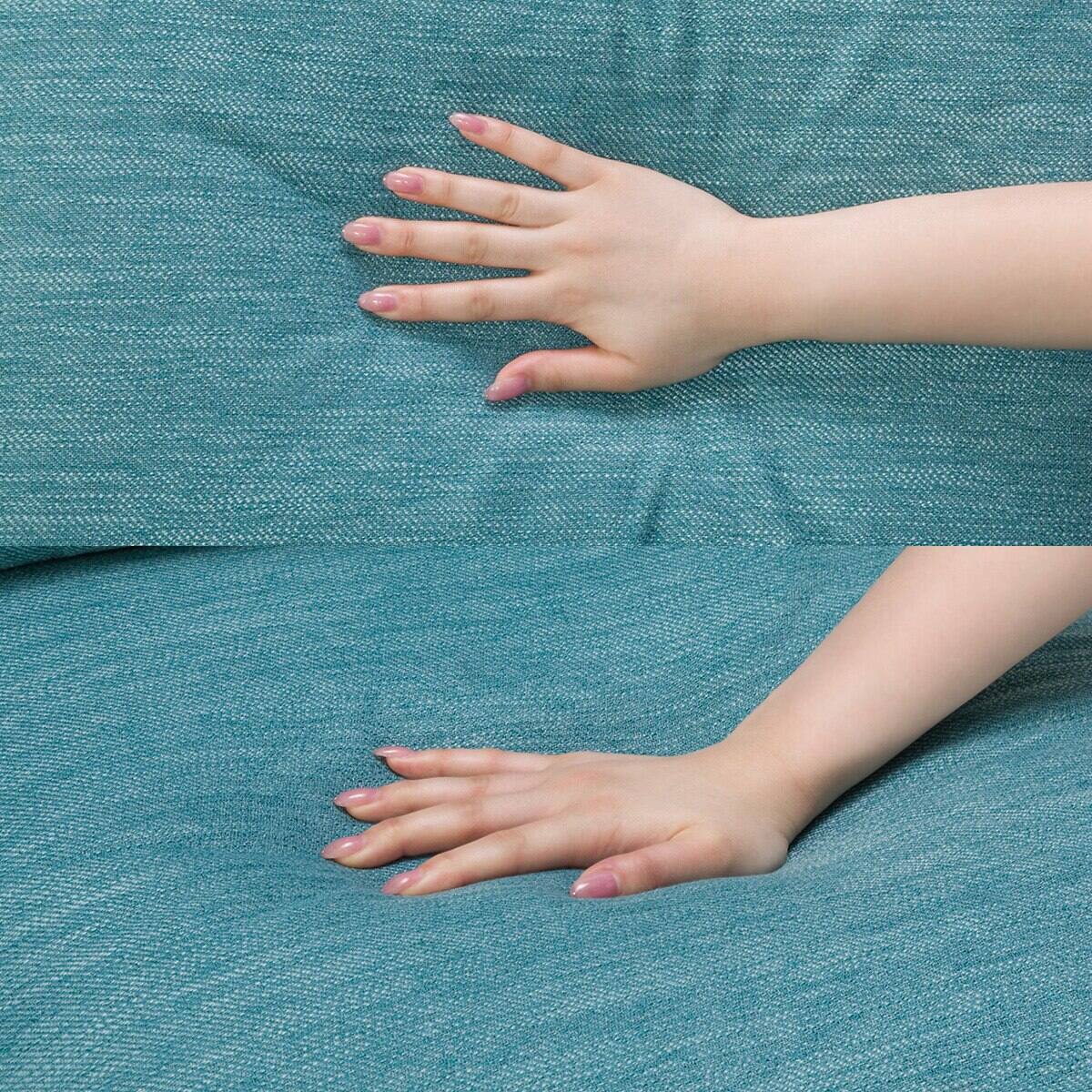 2人掛け肘無しソファ 布張りタイプ (CA10 DR-TBL) | ニトリネット