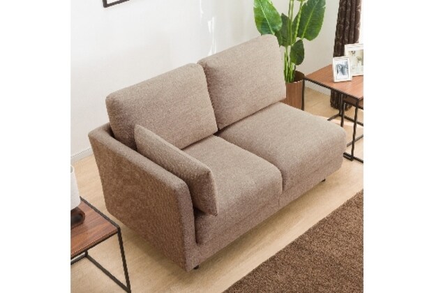 ニトリ　布張りソファCA10 DR-BE ベージュ　2人用 ニトリ 布張りソファCA10 DR-BE ベージュ 2人用 2人用布張り