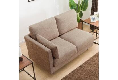 片肘2人用布張りソファ(CA10 右肘 DR-BE)通販 | ニトリネット【公式  