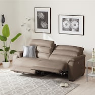 電動リクライニングソファ(クローナ セミアニリン革 SK)