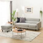 カウチソファ 布張りタイプ (DJ06 LGY) 7枚目画像