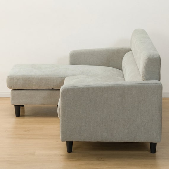 カウチソファ 布張りタイプ (DJ06 LGY) 11枚目画像