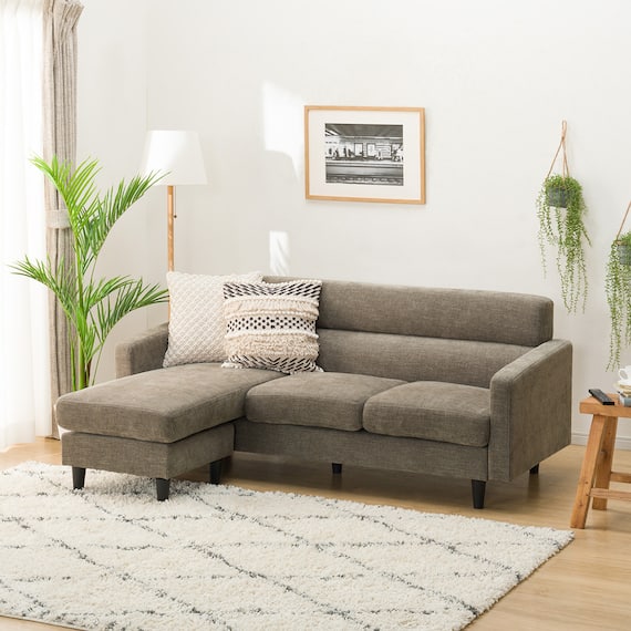 カウチソファ 布張りタイプ (DJ06 DMO) 1枚目画像