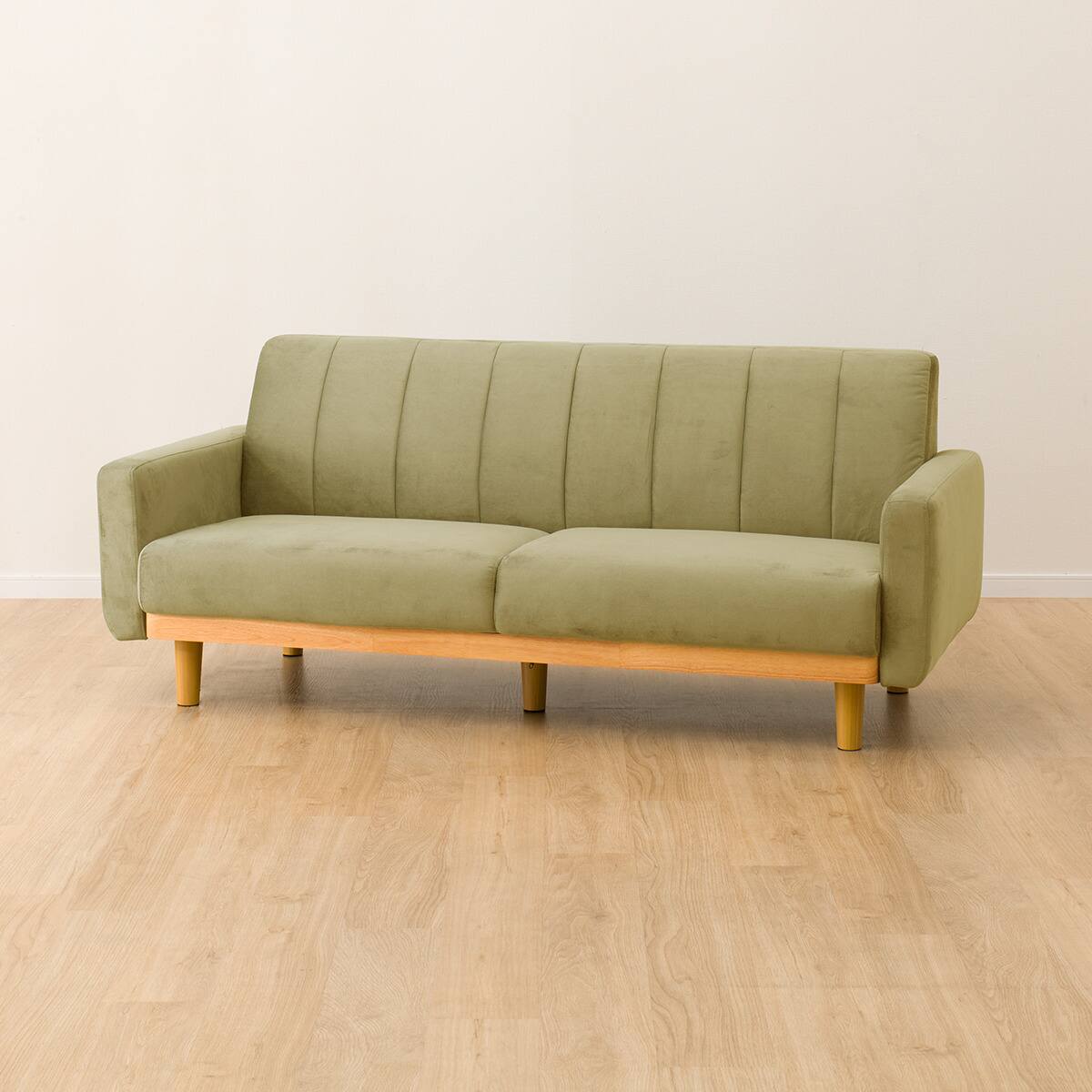 3人掛けソファ 布張りタイプ (HM03S YGR) | ニトリネット【公式】 家具