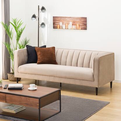 3人掛け布張りソファ(KF01 RO)通販 | ニトリネット【公式】 家具  