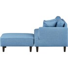 カウチソファ 布張りタイプ (XL04 BL) 7枚目画像